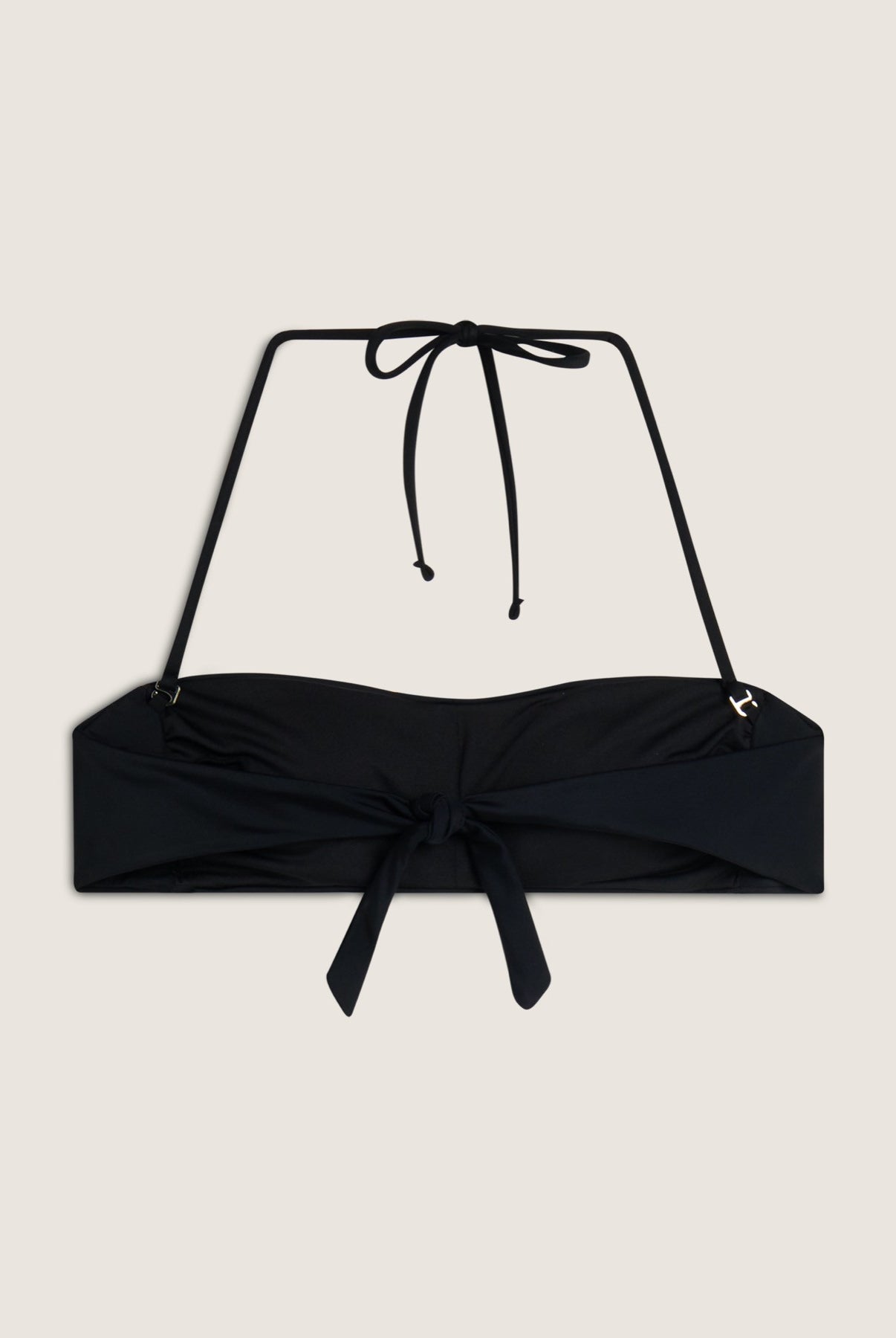 Bandeau-Bikinioberteil mit Freddy Logo - BLACK