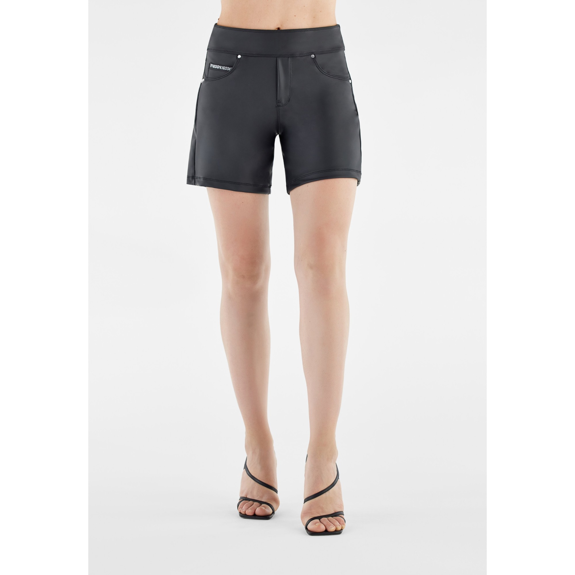 Legginsy DENIM do jogi - 7/8 - Made in Italy - JN00