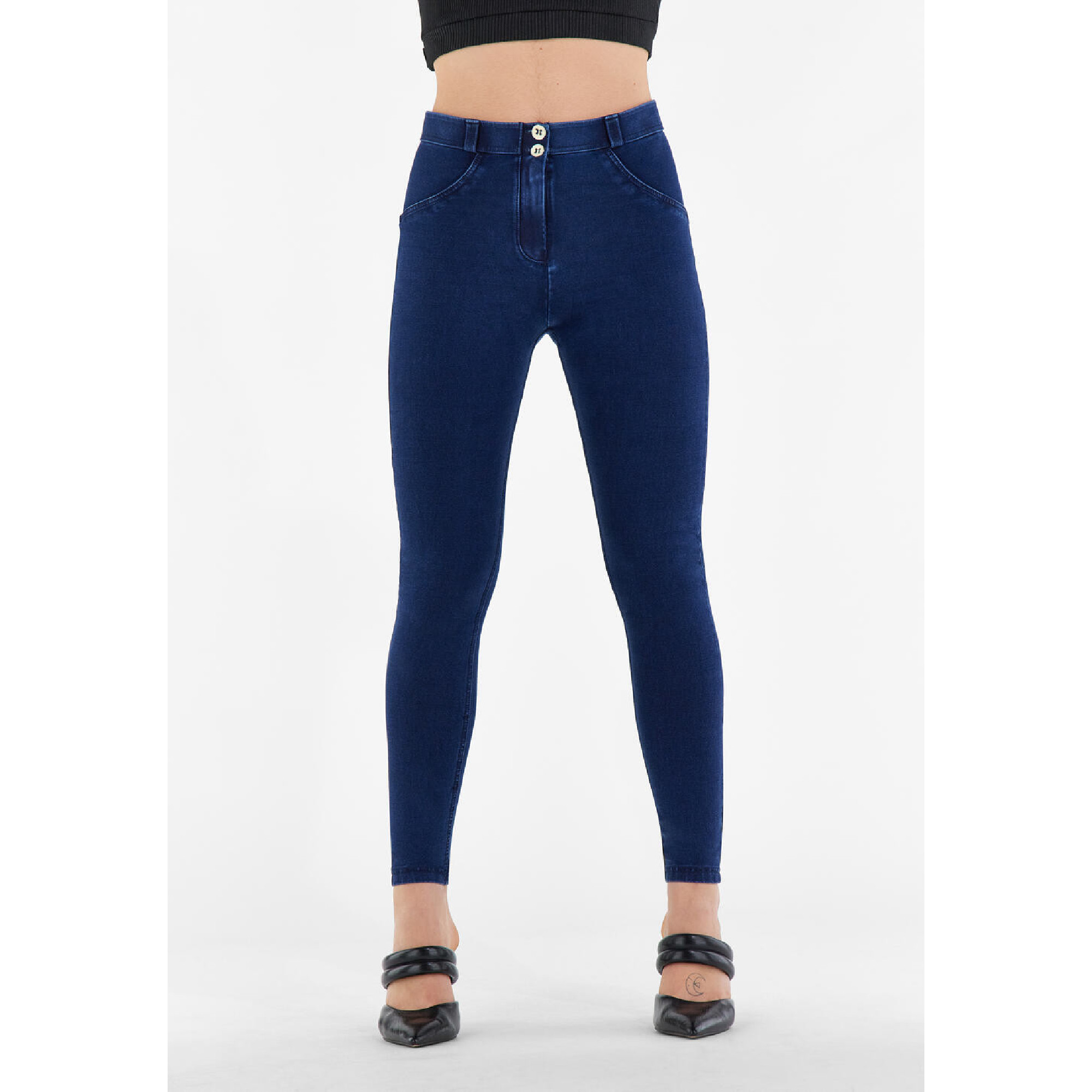 Freddy Fit Jeans - Straight z regularnym stanem - J4B