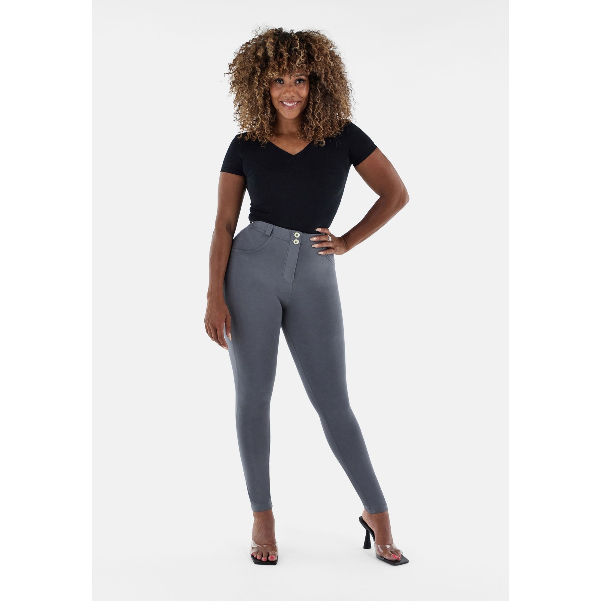 WR.UP® Classic - Skinny z wysokim stanem - N0