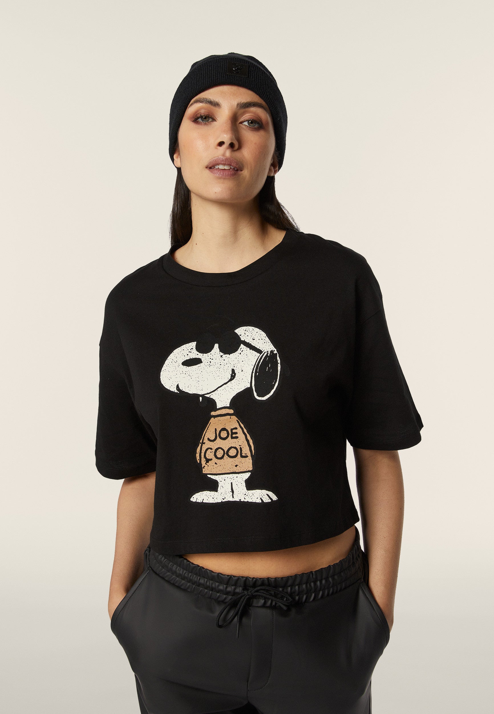 Freddy x Snoopy Cropped T-Shirt
