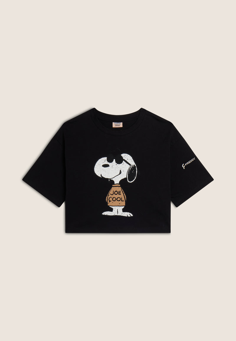 Freddy x Snoopy Cropped T-Shirt