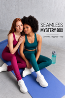 Seamless Mystery Box: 2 pary legginsów + 1 top