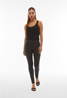 WR.UP Push-Up High Waist Skinny Vegan Leather Pant - Black