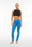 WR.UP Push-Up Regular Waist Skinny Pants - French Blue