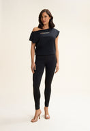 WR.UP Push-Up High Waist Skinny D.I.W.O. Plus Pant - Black